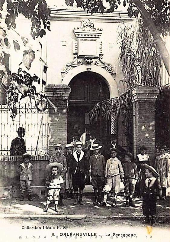 Orleansville - La Synagogue en 1915.jpg
